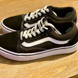 Black Vans. Great condition.